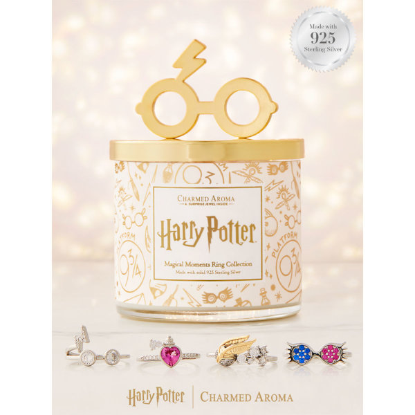 Harry Potter Magical Moments Duftkerze mit Ring, Charmed Aroma, 59,95