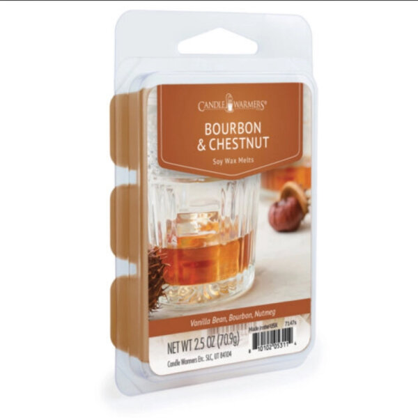 Duftwachs Bourbon & Chestnut - Candle Warmers - Wax Melts, Wachs Melts, Aroma Therapie